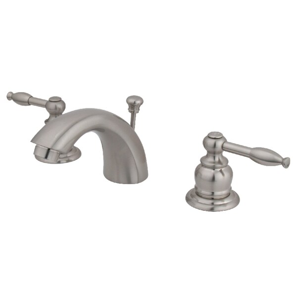 KB958KL Mini-Widespread Bathroom Faucet, Brushed Nickel